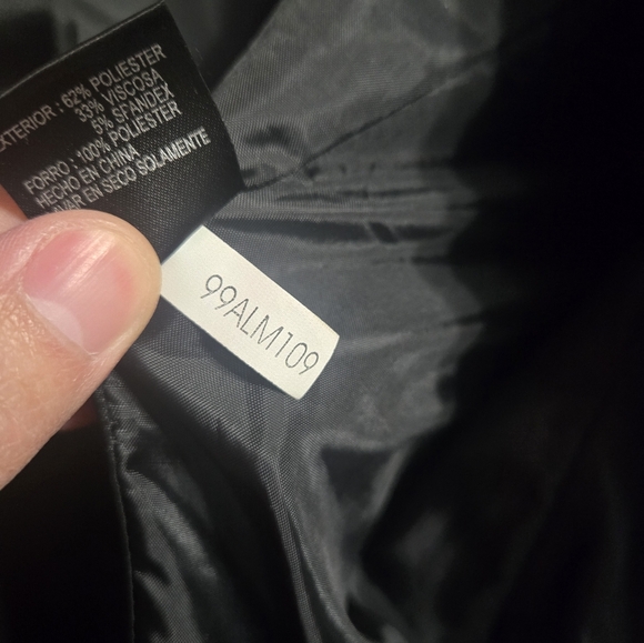 Alex Marie Black Blazer Size 10 - Picture 14 of 16